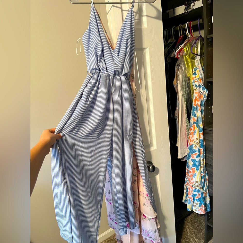 Cropped jumpsuit